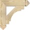 Ekena Millwork Merced Arts & Crafts Rough Sawn Bracket, Douglas Fir, 4"W x 20"D x 20"H BKT04X20X20MRC03RDF - alternate 4